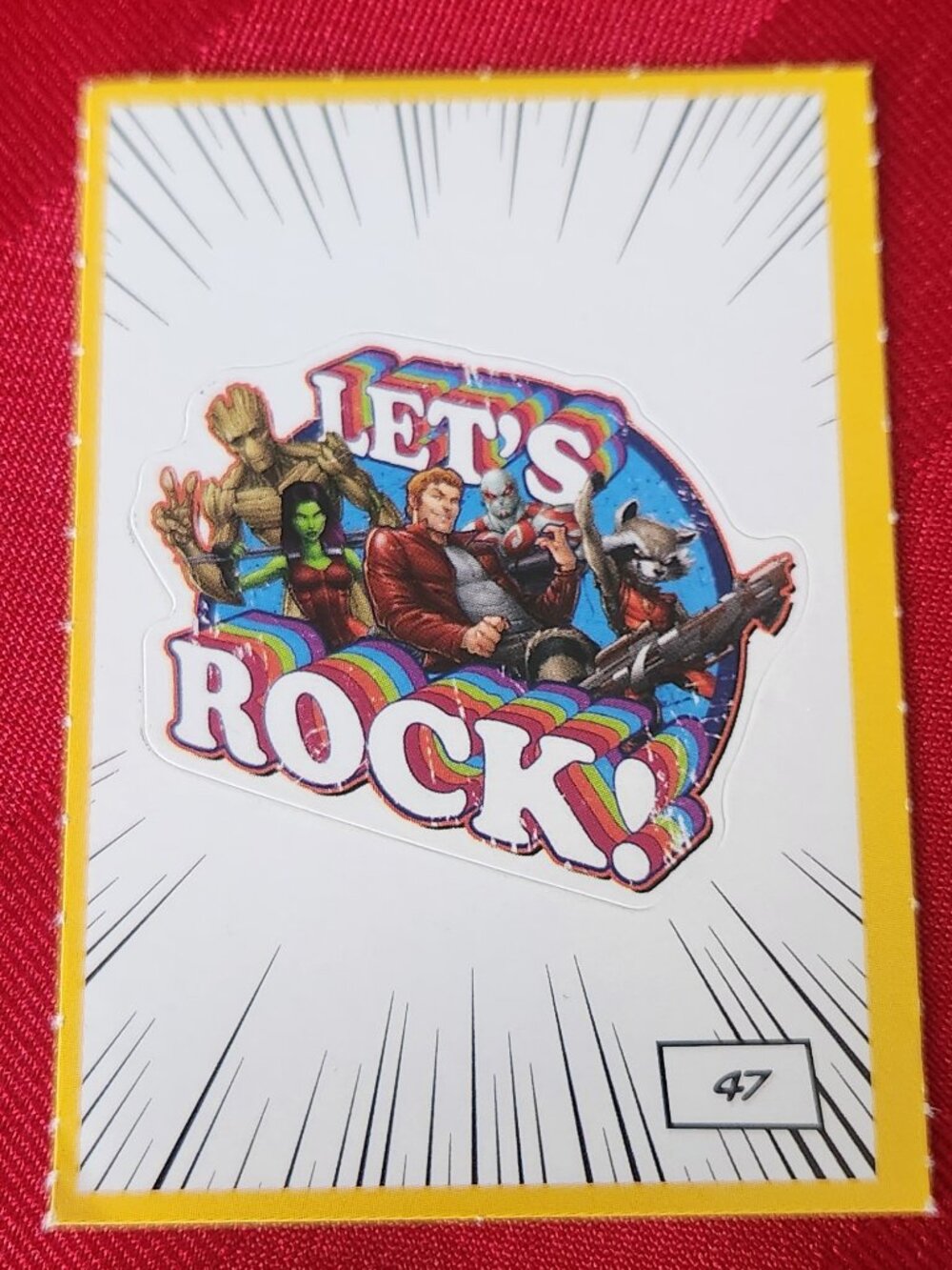 Loblaws Marvel Stickers - 47 Guardians of the Galaxy - MAKE A BUNDLE!!